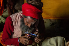 Saddhu in Rishikesh