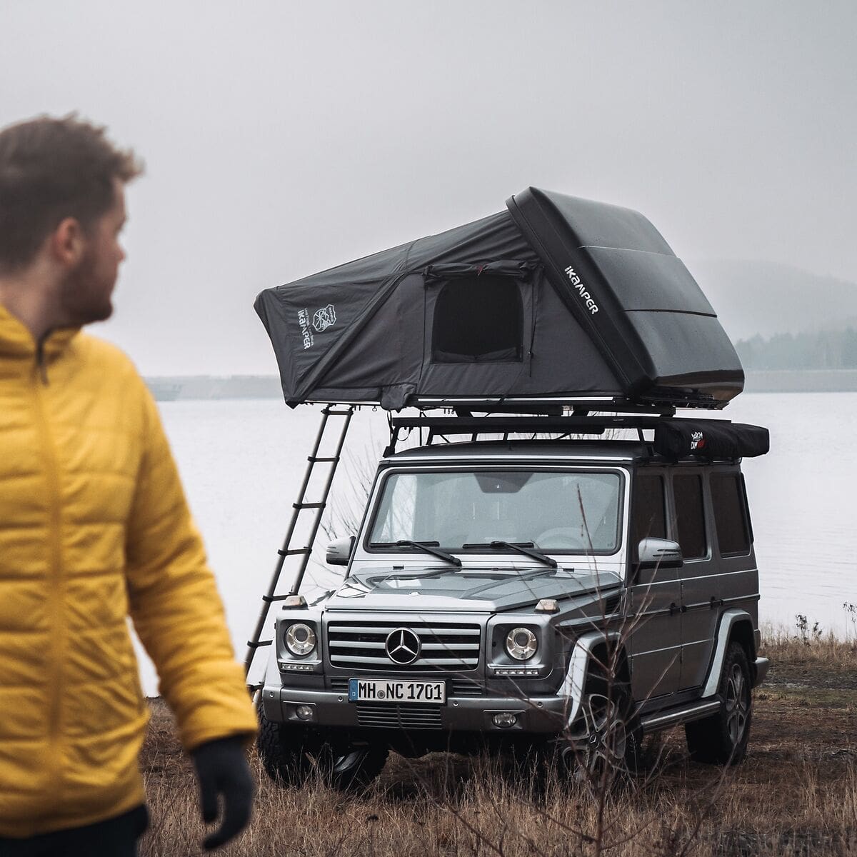 Campwerk Zelt auf Mercedes G-Klasse